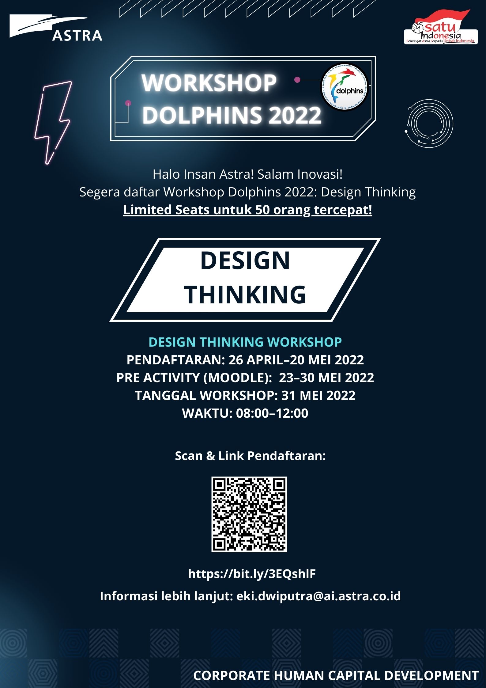 Workshop Dolphins 2022 : Design Thinking
